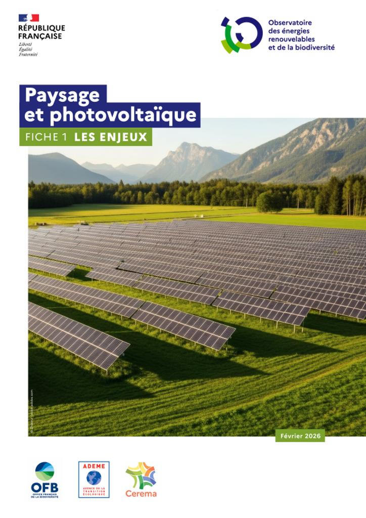 Paysage et photovoltaïque. Fiche 1- les enjeux