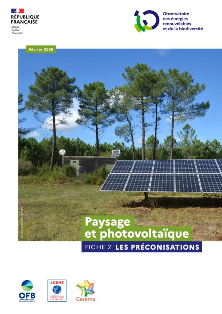 Paysage et photovoltaïque. Fiche 2 les préconisations